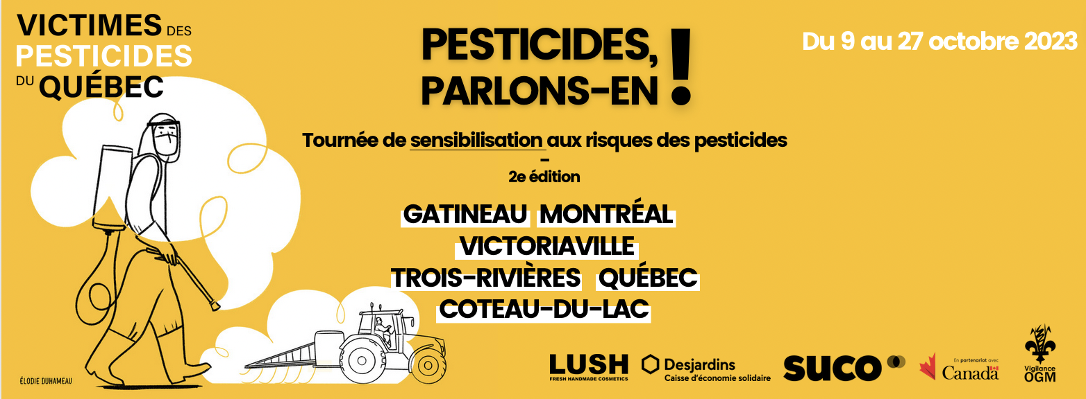 Tournée de sensibilisation aux pesticides